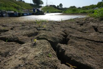 Italy: Po River runs low amid prolonged heat and drought