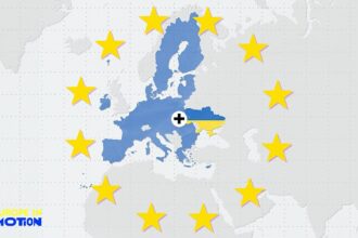 Where does Ukraine’s EU bid have the most support?