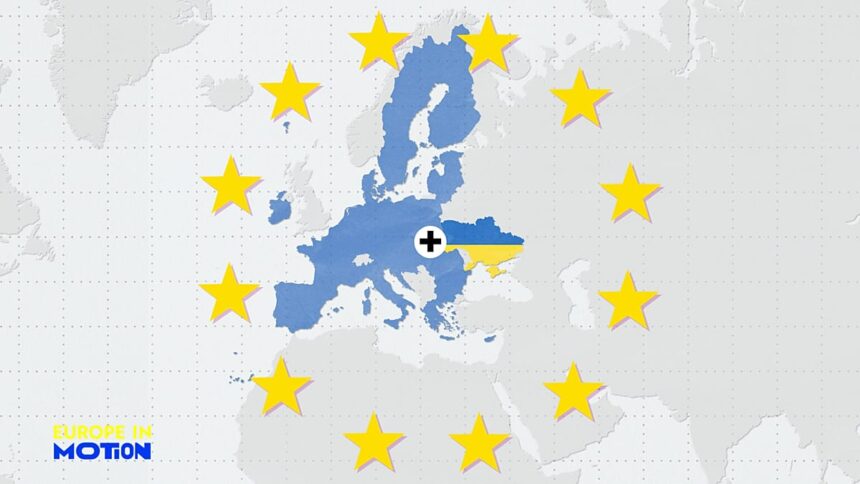 Where does Ukraine’s EU bid have the most support?