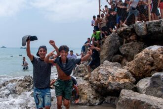60,000 migrants cross into Spain’s Ceuta from Morocco in a single day