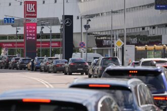 Russia admits new petrol shortages amid ongoing Ukrainian strikes
