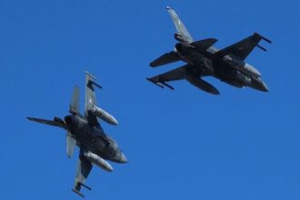 Greek F-16s intercept Turkish drone over northern Aegean