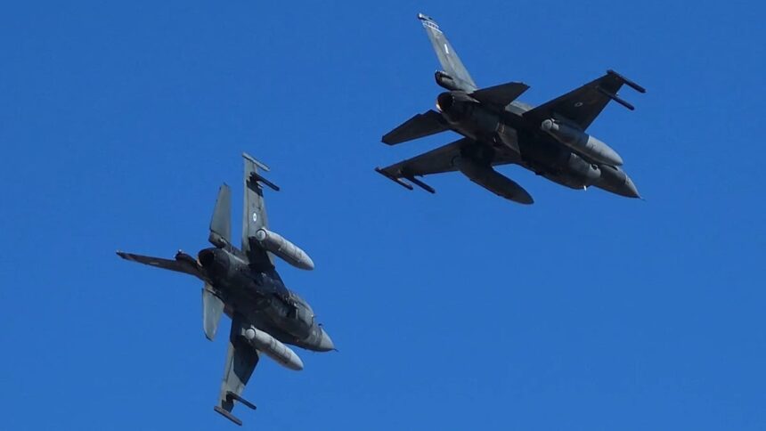 Greek F-16s intercept Turkish drone over northern Aegean