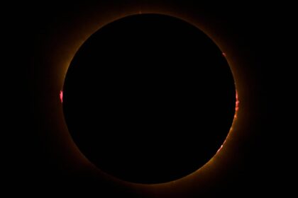 Video. Aerial footage captures total solar eclipse over Spain
