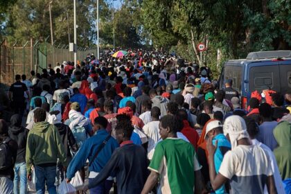 Spanish authorities relocate migrants in Ceuta to temporary shelters