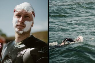 Kubkowski completes historic swim across the Baltic in fifth attempt