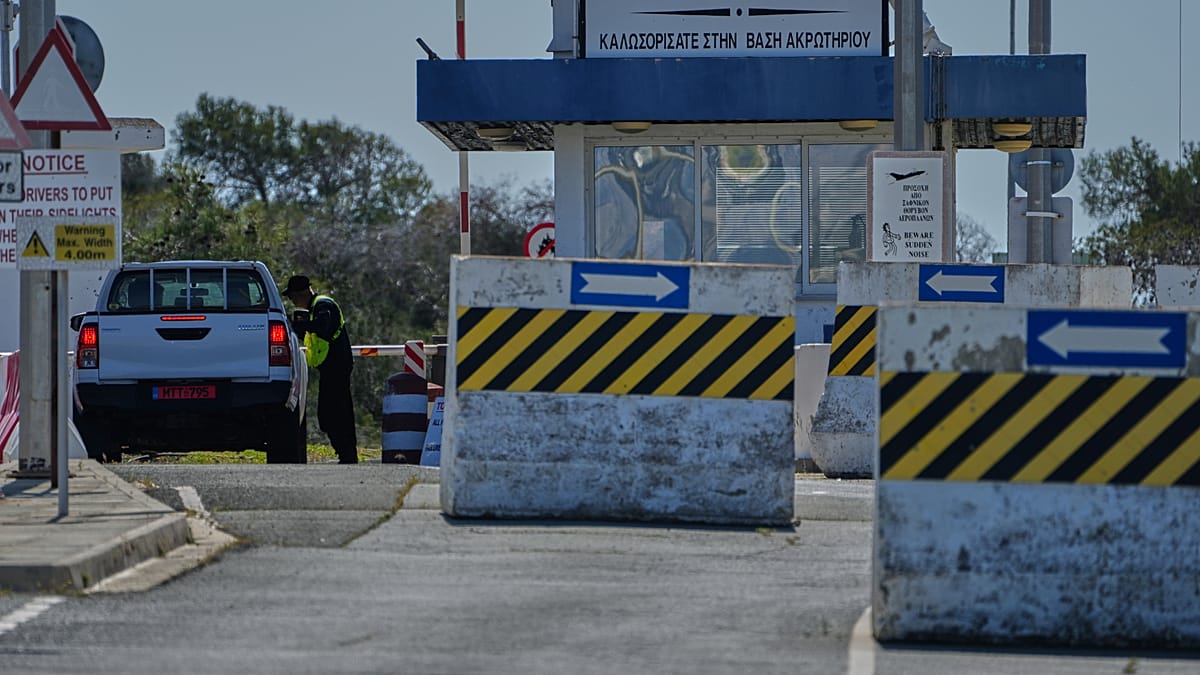 Cyprus: 44-year-old accused of spying on British base for Iran