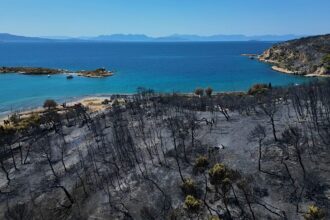 Greece issues code red wildfire alert for Ionian islands