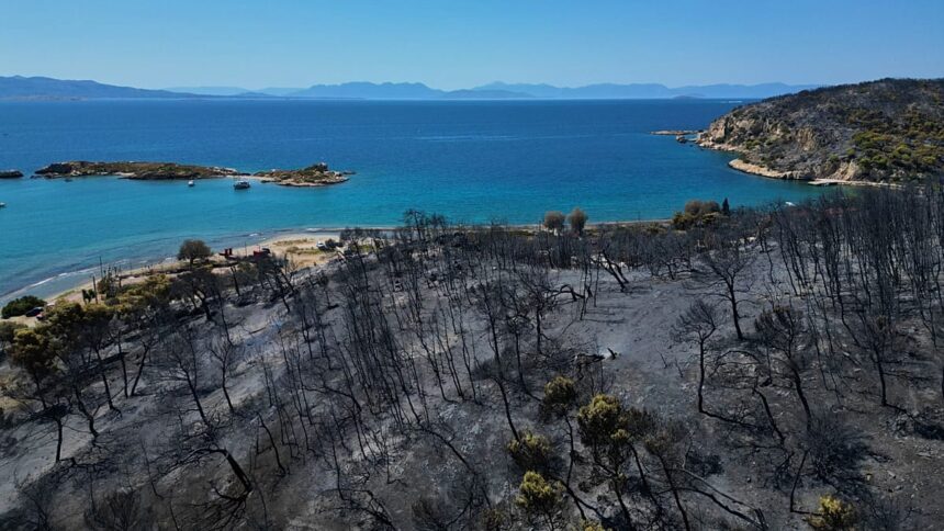 Greece issues code red wildfire alert for Ionian islands