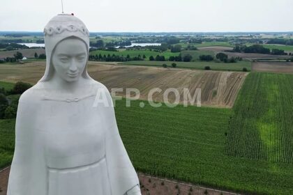 Europe’s tallest Virgin Mary statue rises in Polish village