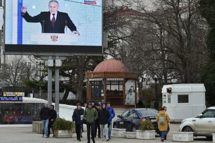 Bomb hidden in bin kills Russian officer in occupied Sevastopol
