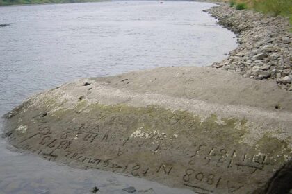 River droughts reveal hunger stones, warships and mammoth remains
