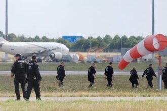 Explosive drone at Leipzig airport: whose DNA trail is it?
