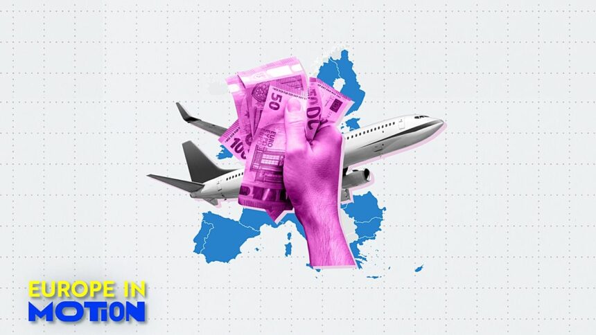 How many EU citizens are unable to afford a holiday away?