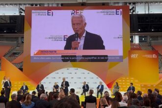 French presidential candidates clash in first debate of campaign