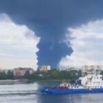 Ukraine hits Russian refineries as Moscow strikes train station