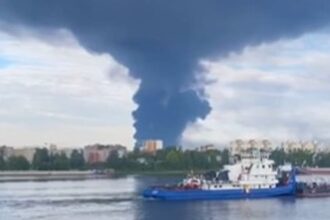 Ukraine hits Russian refineries as Moscow strikes train station