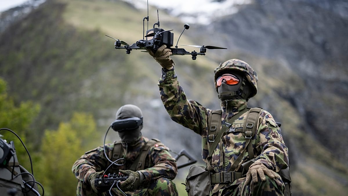 Switzerland eyes drone battalion by 2028, defence ministry says
