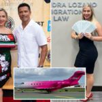 Walls close in on ‘miracle lawyer’ Alexandra Lozano who flew around the West Coast in pink private jet