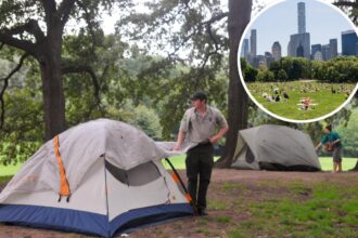 NYC’s nature lovers can now go camping in Central Park — here’s how and where to pitch your tent