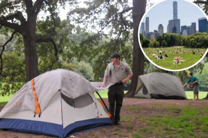 NYC’s nature lovers can now go camping in Central Park — here’s how and where to pitch your tent