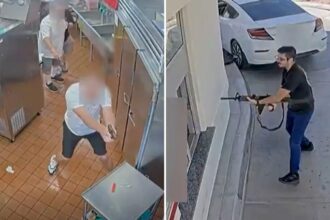 Surveillance video shows heroes firing back at Idaho In-N-Out shooter Chad Williams: ‘Saving lives’