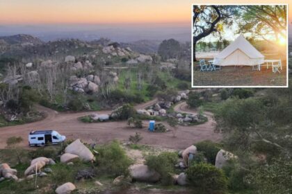 California’s top-rated campsite is just 2 hours from LA and hides on an avocado farm — for just  a night