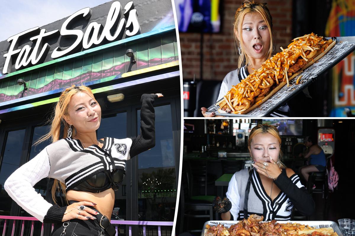 LA’s top competitive eater tries Fat Sal’s 0, gigantic 30-inch sub