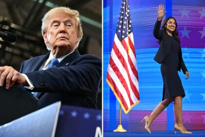 Trump predicts AOC will run for president
