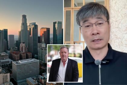 Chinese prof blasts LA on Piers Morgan show, apologizes to home country after witnessing ‘dystopian’ nightmare 