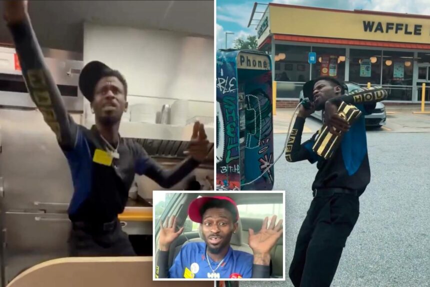 Atlanta Waffle House employee fired after going wildly viral with rap video filmed at work