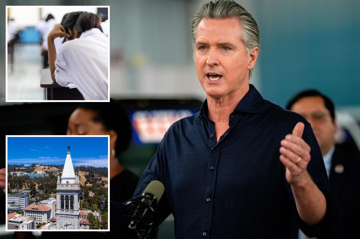 Gavin Newsom dodges SAT question as 1000+ UC professors warn college students can’t do basic math