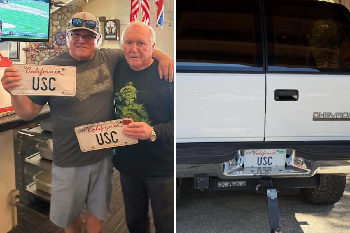 California vanity plate coveted by college football lovers could fetch millions: ‘Diehard fans would give anything’