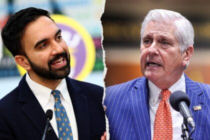 New York gubernatorial candidate urges 9/11 attendees to turn away from Mamdani during ceremony