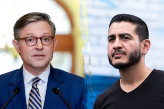 Johnson turns Democrats’ socialist civil war into new weapon for midterms