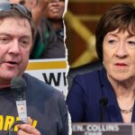 Dem Senate nominee breaks silence after Susan Collins’ office was vandalized with vulgar message