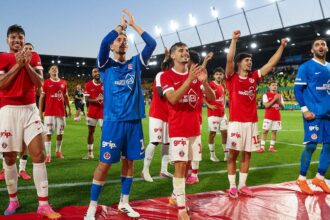Nazi salutes apparently directed at Israel soccer team fans during UEFA Conference League elimination match