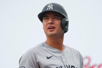 Anthony Volpe has face-palm moment with ABS system as first batter of minor league game