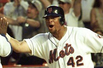 Butch Huskey, one of the last MLB players to wear Jackie Robinson’s famed number 42, dies at 54