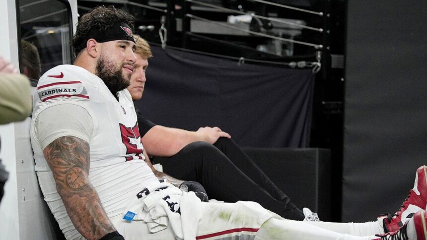 Cursed: All four of the Arizona Cardinals first four draft picks are injured, with two out for the season