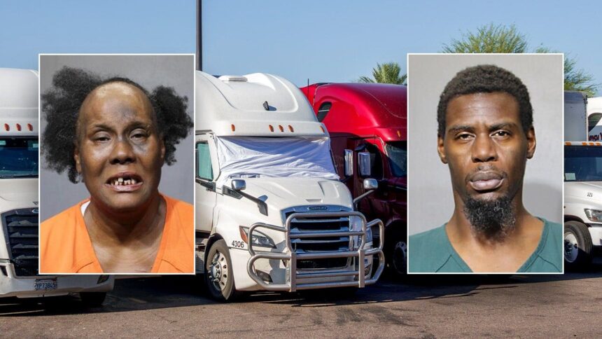 Florida couple allegedly held four children in tractor-trailer cab for nearly six years