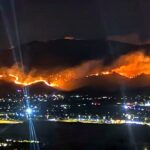 Nevada brush fire spreads to 10,500 acres as governor declares state of emergency