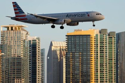 American Airlines flight lands safely after laptop battery catches fire on board; passenger injured