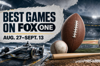 Best Games on FOX One, Aug. 27–Sept. 13: College Football, NFL, MLB, More