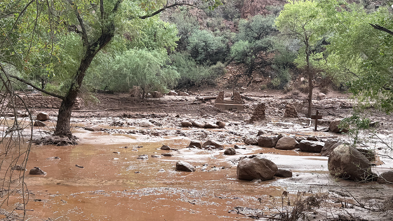 Urgent search underway for more than 20 people after Grand Canyon flash flood