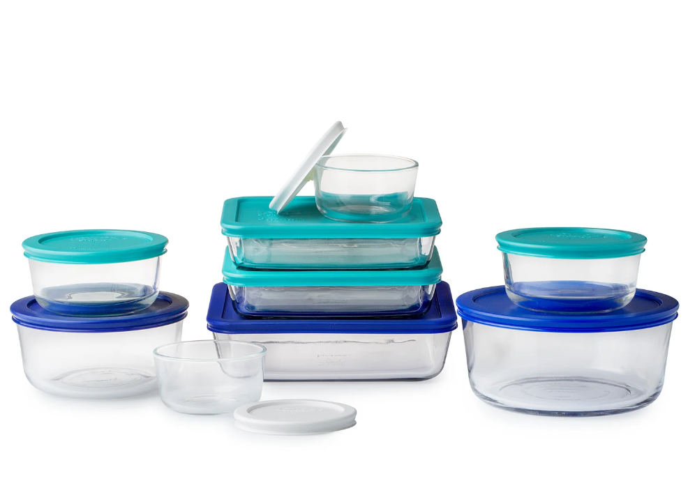 Pyrex Simply Store® 18-piece Glass Storage Set