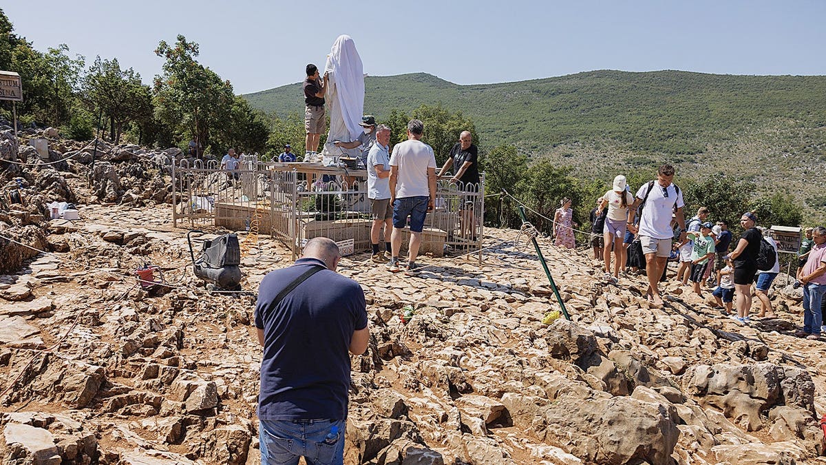 Virgin Mary Apparition Hill Medjugorje, Bosnia