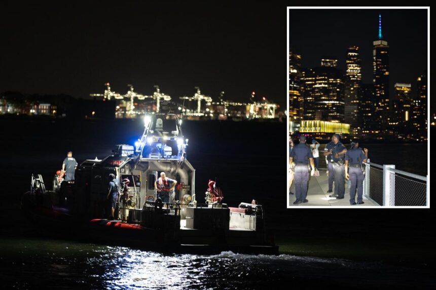 Boat overturns off Liberty Island coast; woman and child in critical condition