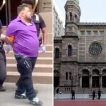 Lunatic punches NYC synagogue congregant, headbutts and spits at security guard in antisemitic attack: NYPD