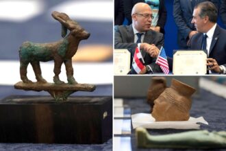 LA’s ancient Egyptian treasure trove returned home after FBI crackdown